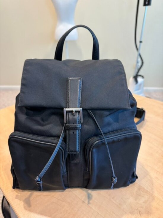 Coach Black Microfiber Backpack main image 7